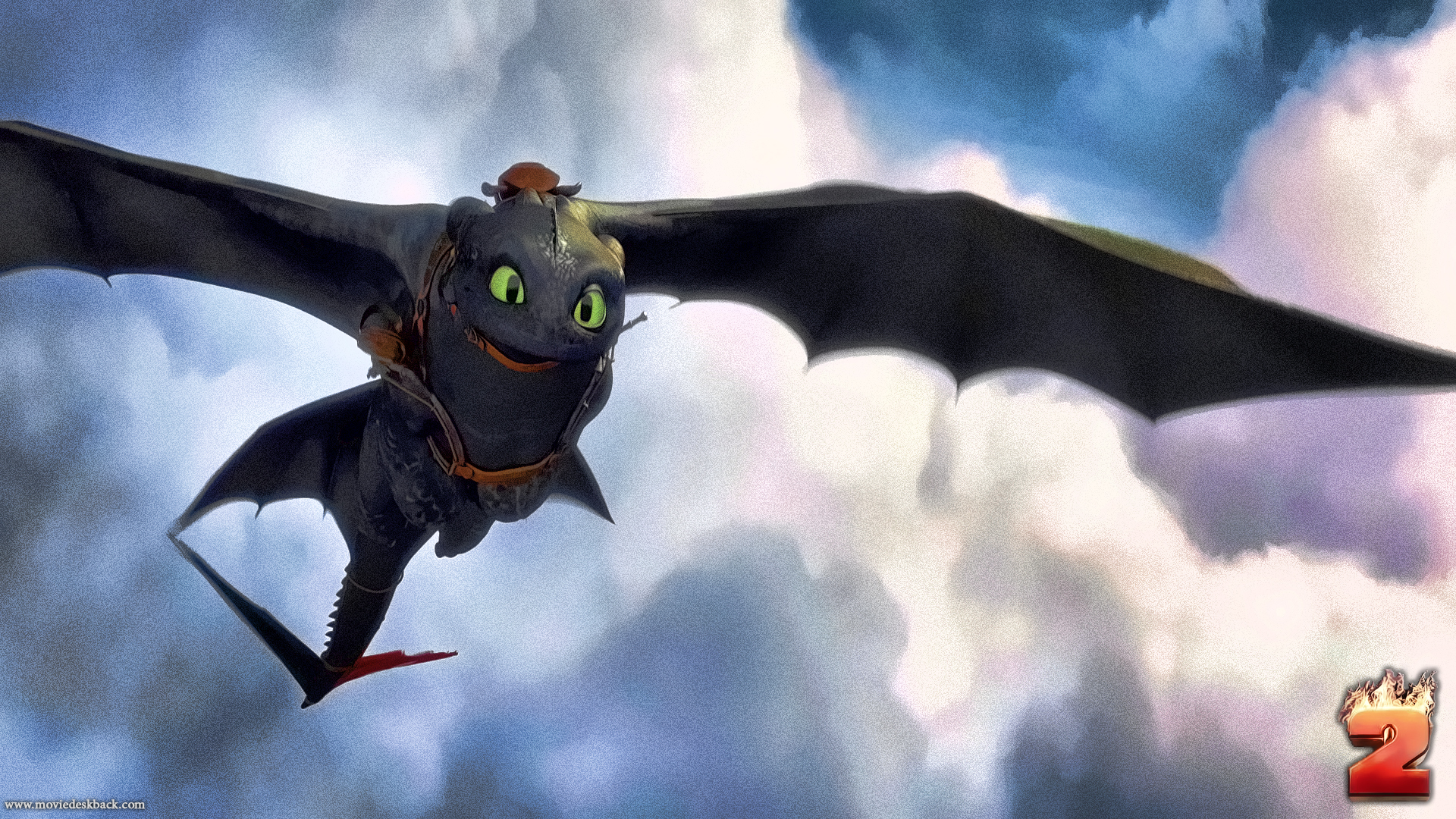 toothless how to train your dragon 2 wallpaper