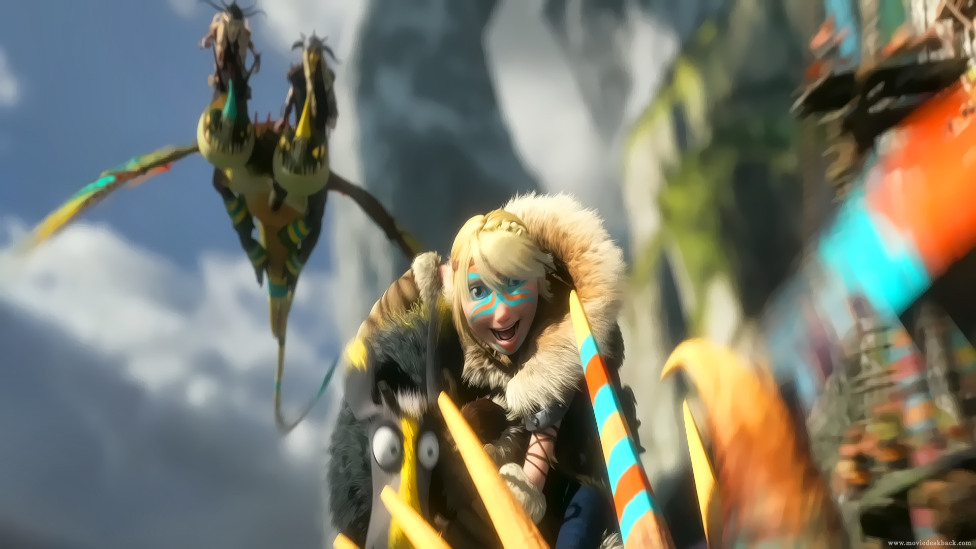 how to train your dragon 2 wallpaper astrid