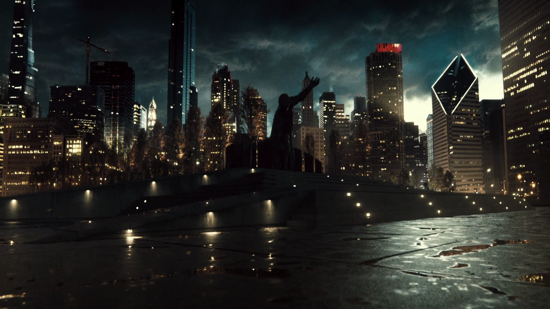 batman v superman gotham city