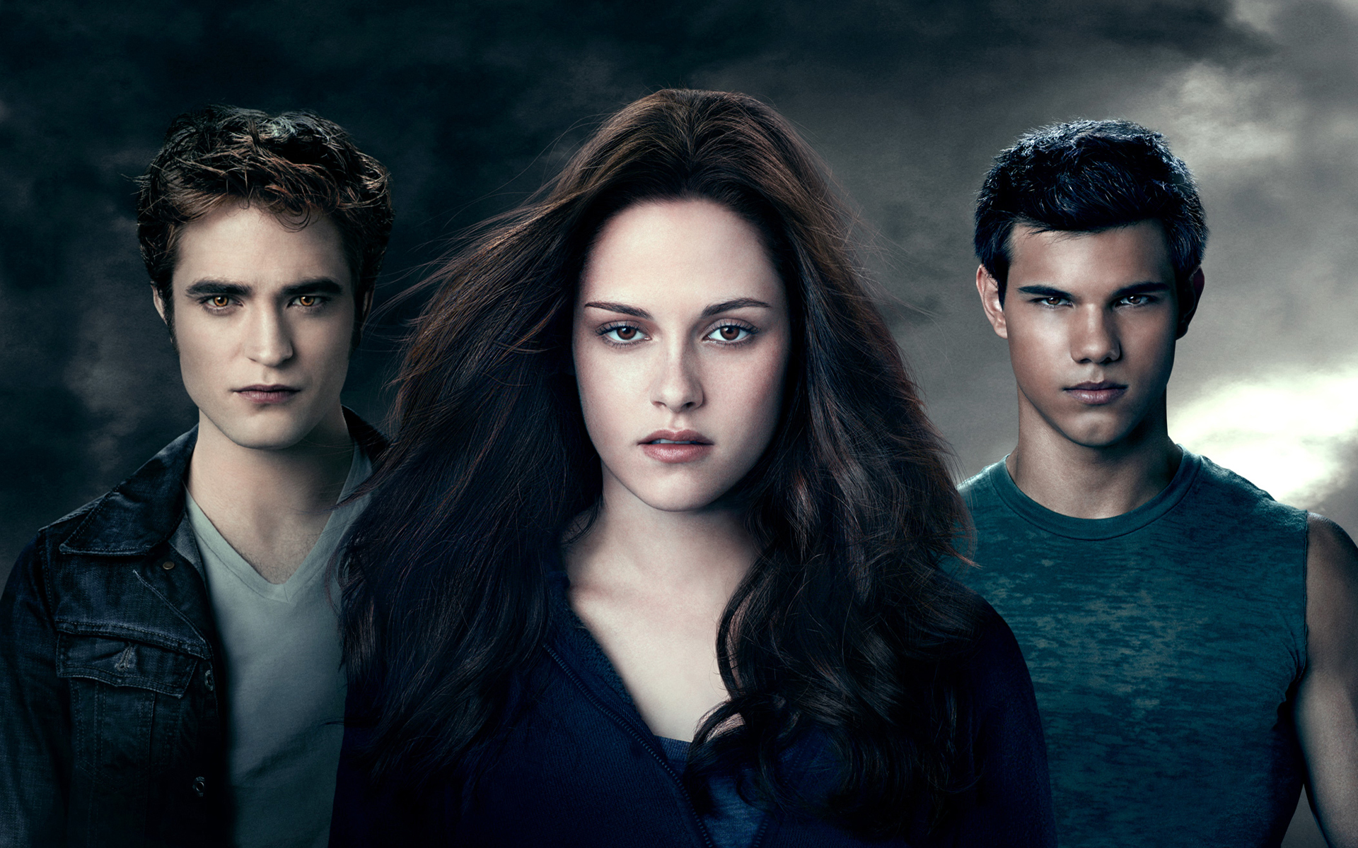 Edward, Bella and Jacob