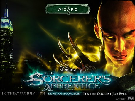 Toby kebbel as the Wizard in the Sorcerer's Apprentice