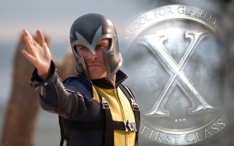 Michael Fassbender as Magneto in X-men First Class