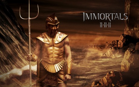 Kellan Lutz as Poseidon in Immortals