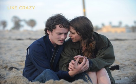 Anton Yelchin plays Jacob and Felicity Jones plays Anna in LIKE CRAZY