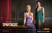 Viva Bianka and Lucy lawless as Ilithyia and Lucretia