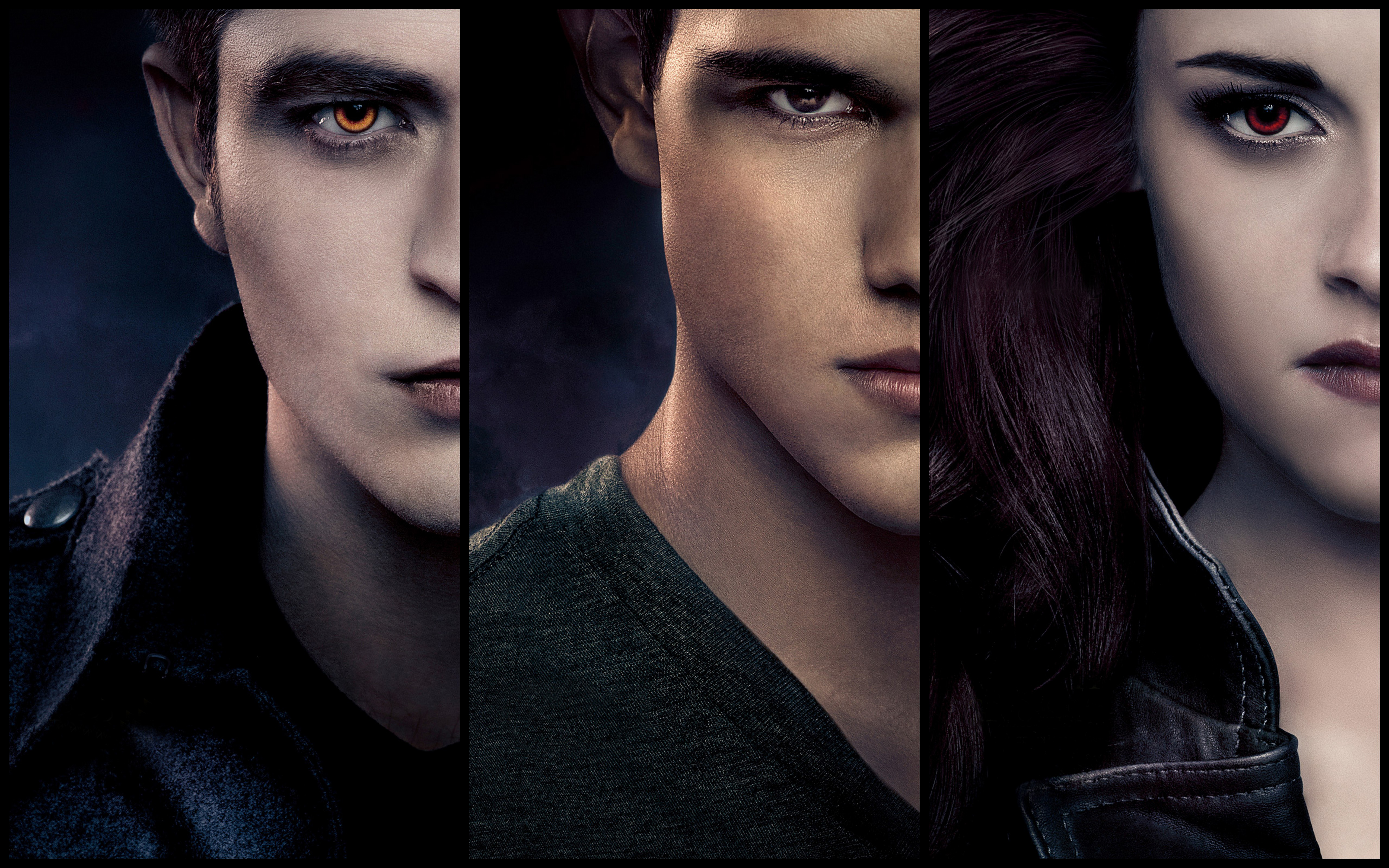 edward, jacob and bella