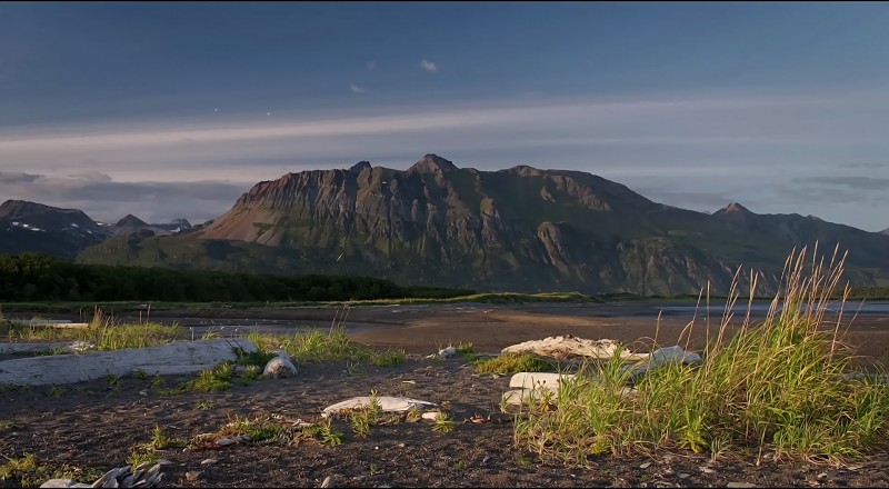 landscape in disneynature's bears movie