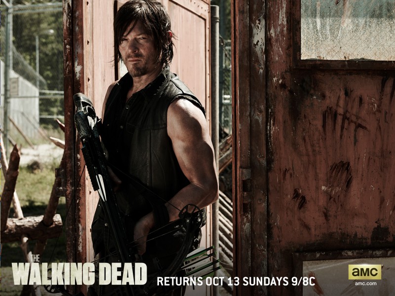 norman reedus as daryl dixon in the walking dead