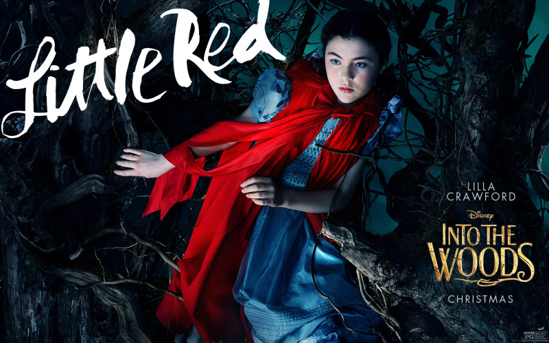 Lilla Crawford as Little Red Riding Hood in Into The Woods