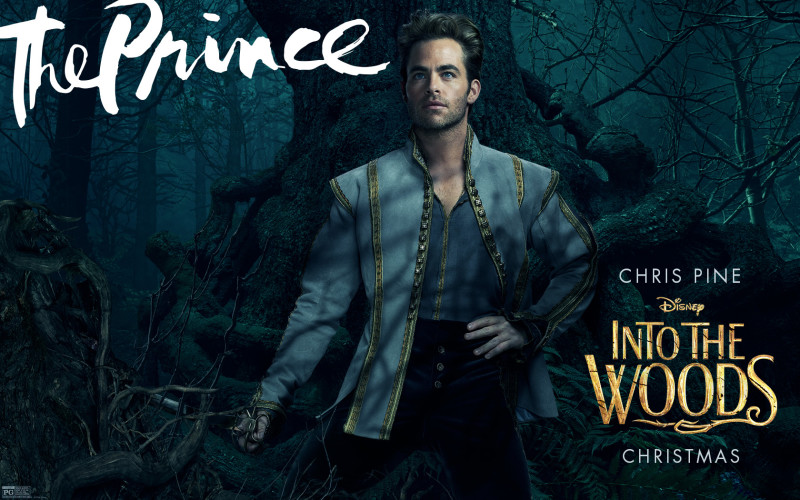 Chris Pine as The Prince in Into The Woods