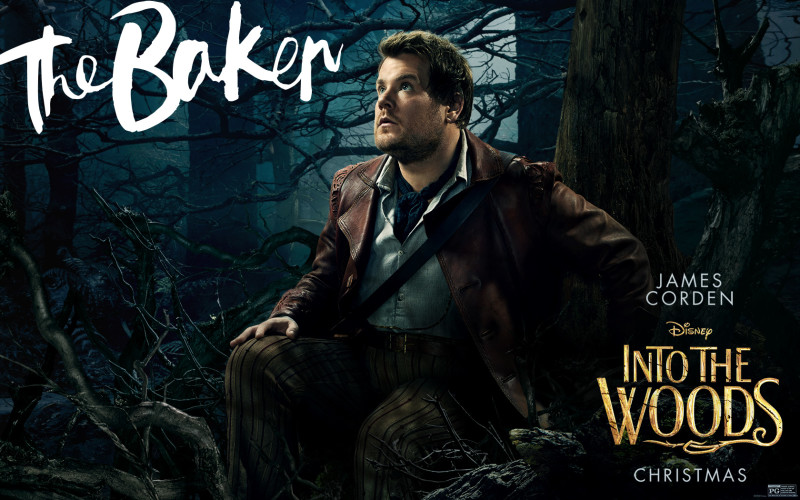 James Corden as The Baker in Into The Woods