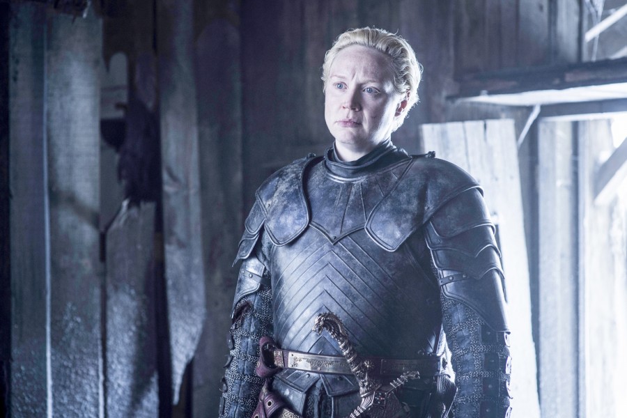 Gwendoline Christie as Brienne of Tarth