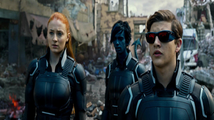 Sophie Turner as Jean Grey in X Men Apocalypse