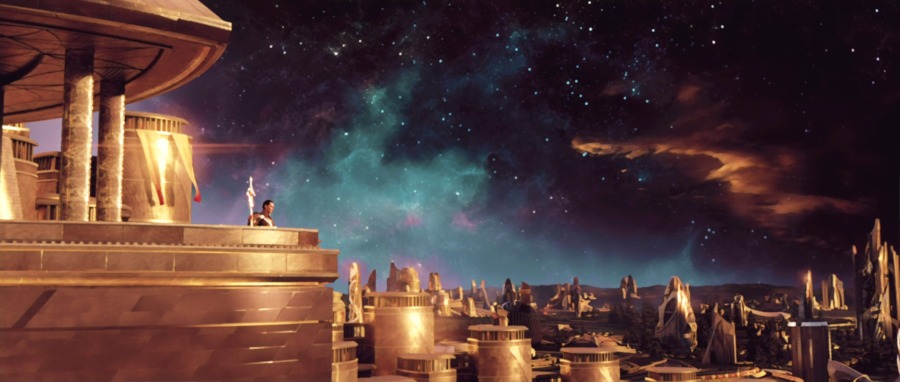 Asgard Artwork from Thor 2011