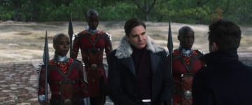 Zemo and the Dora Milaje in Sokovia