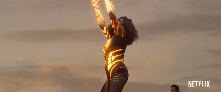 Tenika Davis in Jupiter's Legacy Netflix Series